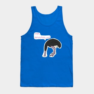 Ostrich Nope Tank Top